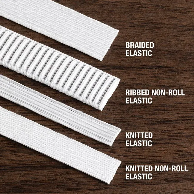1/2" White Elastic - Various
