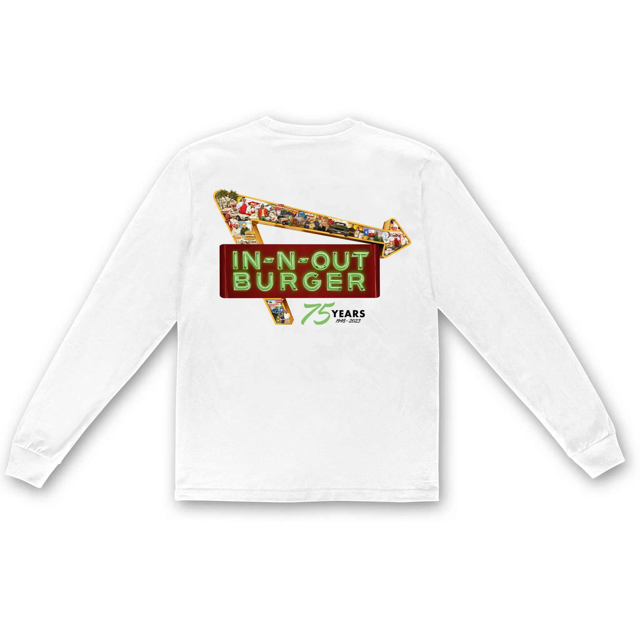 2024 White 75th Anniversary Long Sleeve