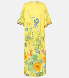 Alemais Floral midi dress