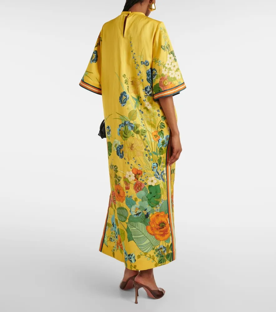 Alemais Floral midi dress