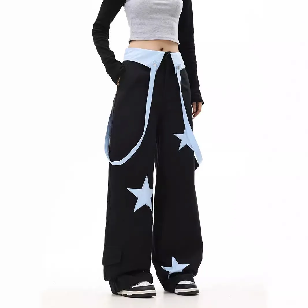 American Dopamine XINGX Embroidered Casual Pants