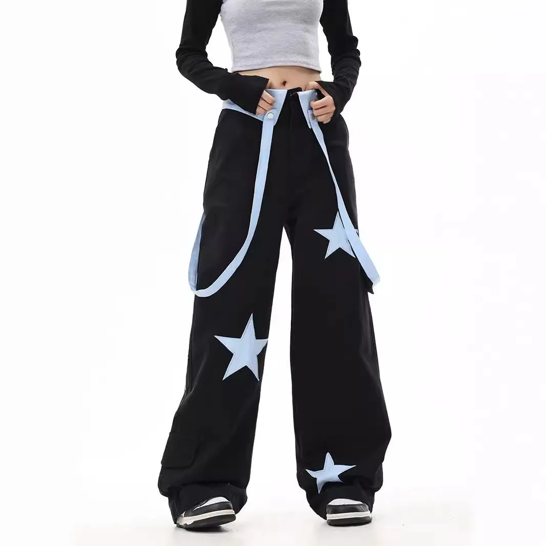 American Dopamine XINGX Embroidered Casual Pants