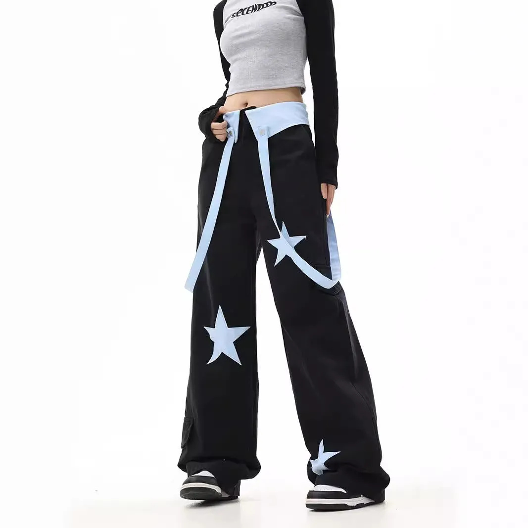 American Dopamine XINGX Embroidered Casual Pants