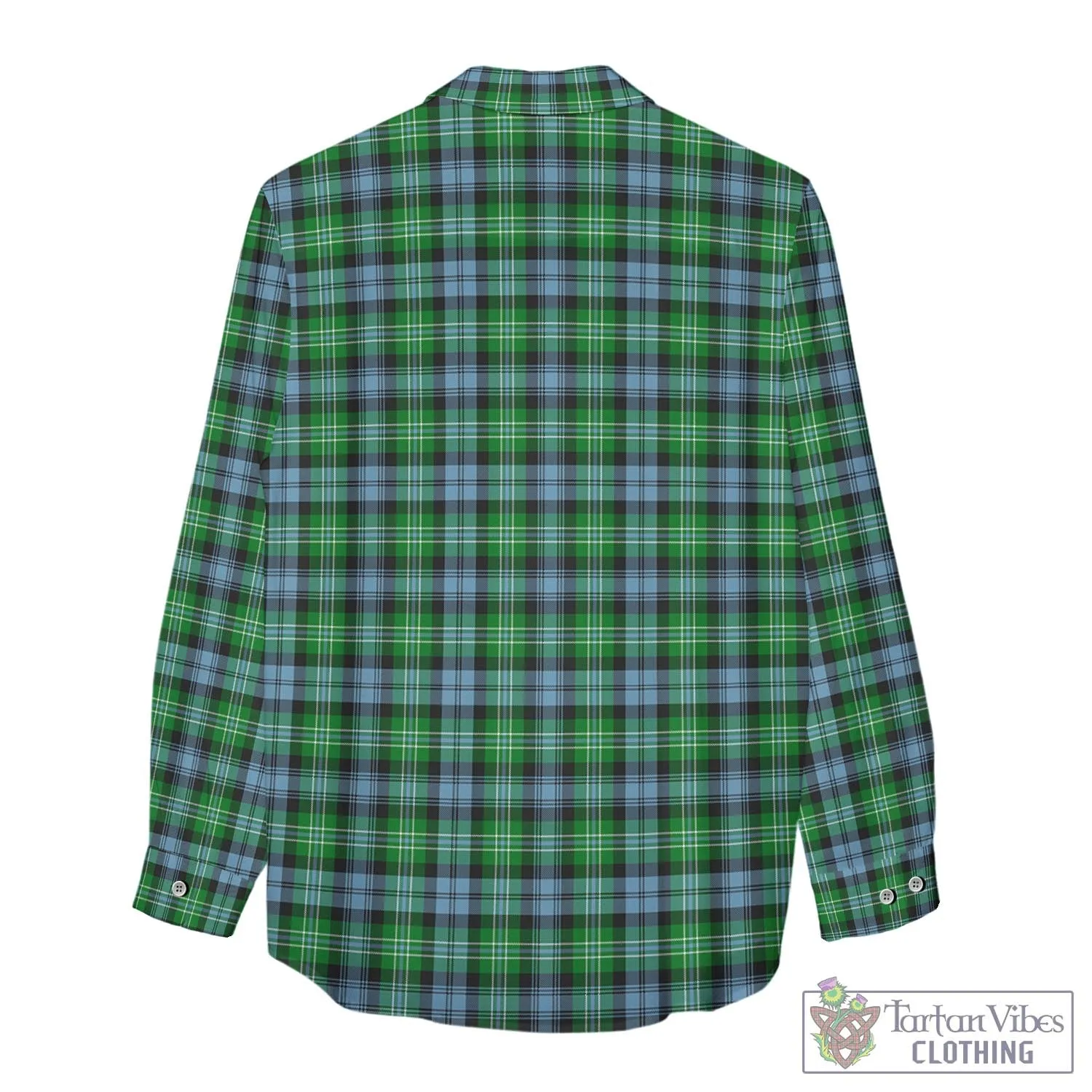 Arbuthnot Ancient Tartan Women's Casual Shirt with Family Crest