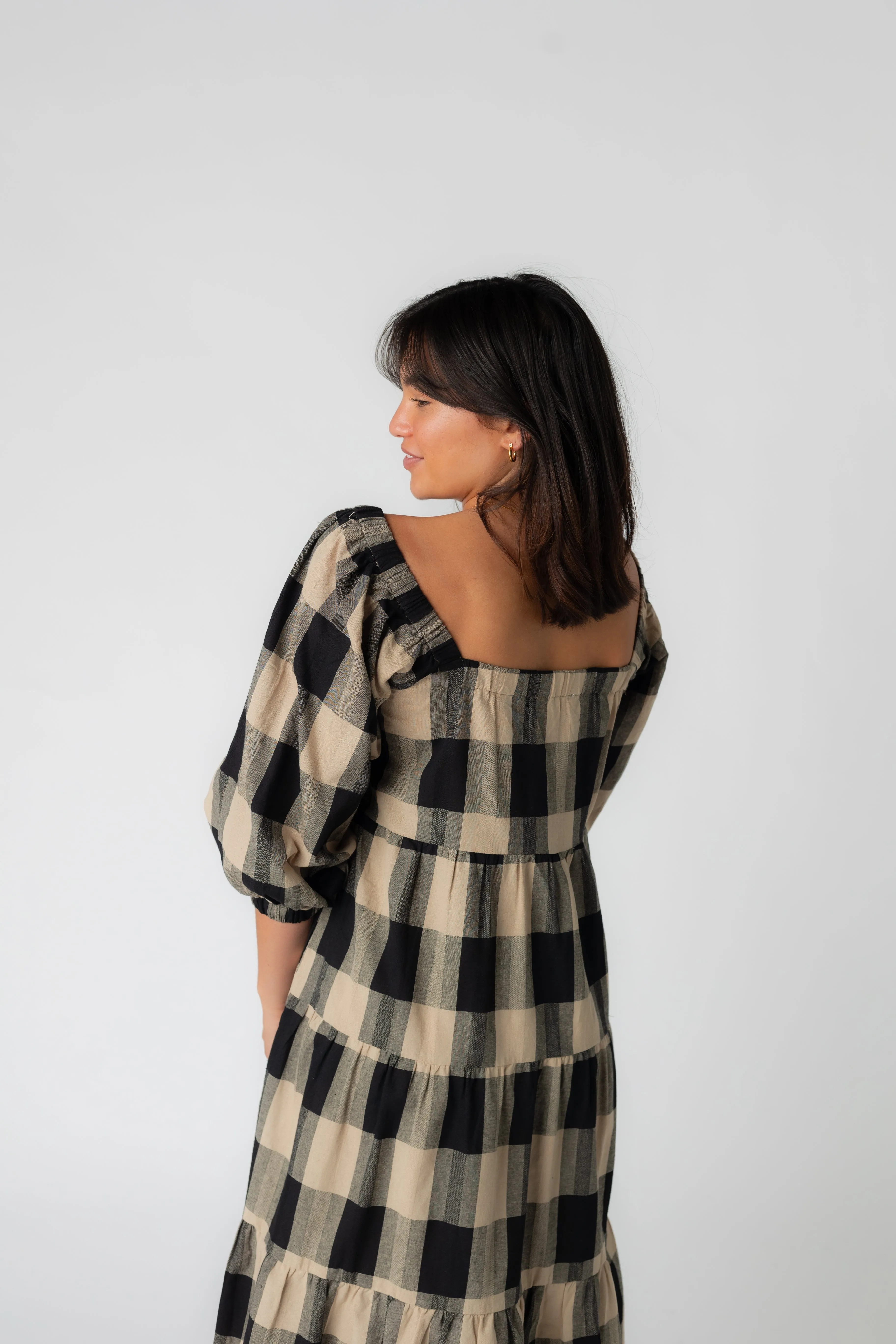 Arlene Tiered Midi Dress