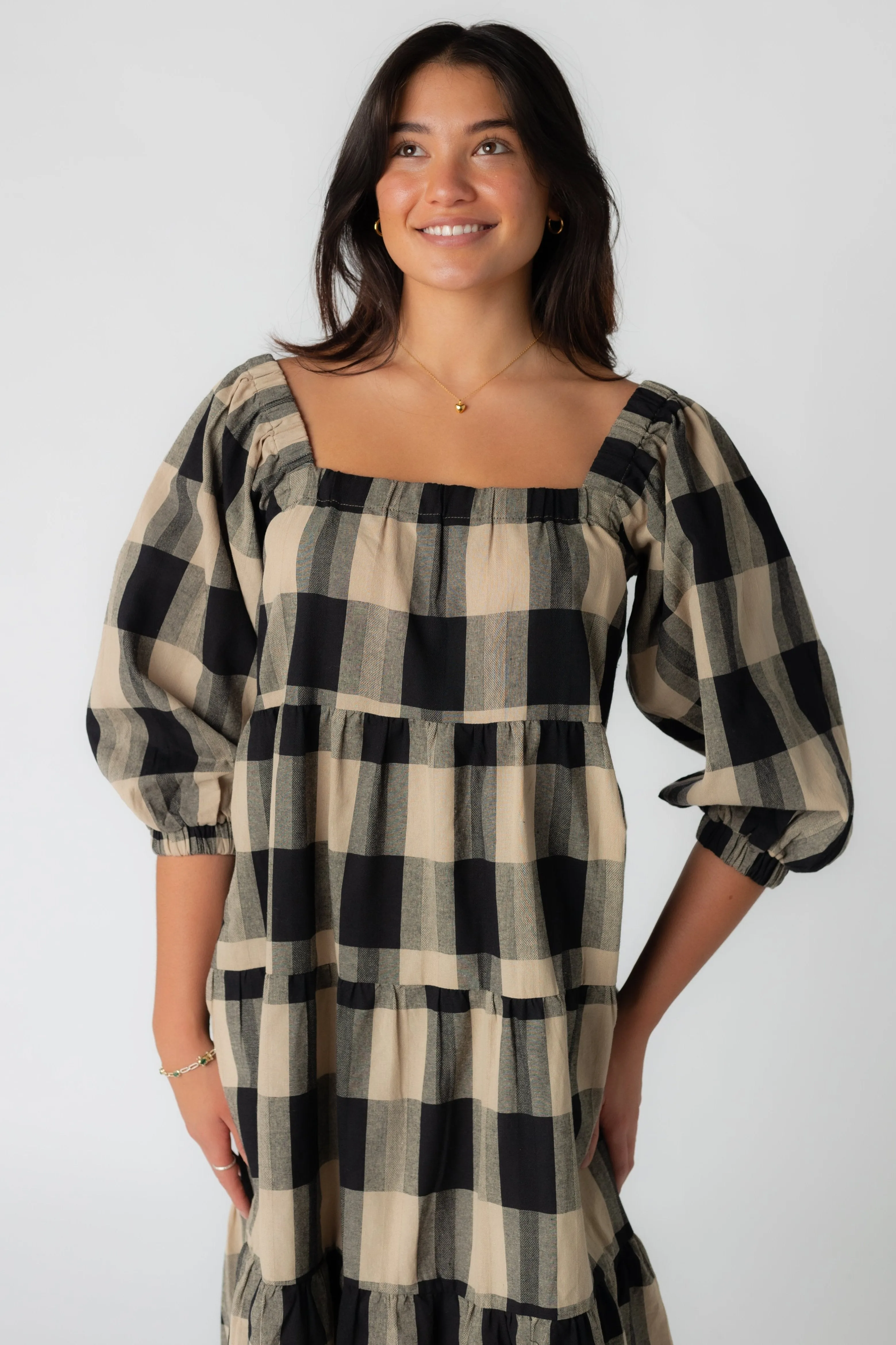 Arlene Tiered Midi Dress