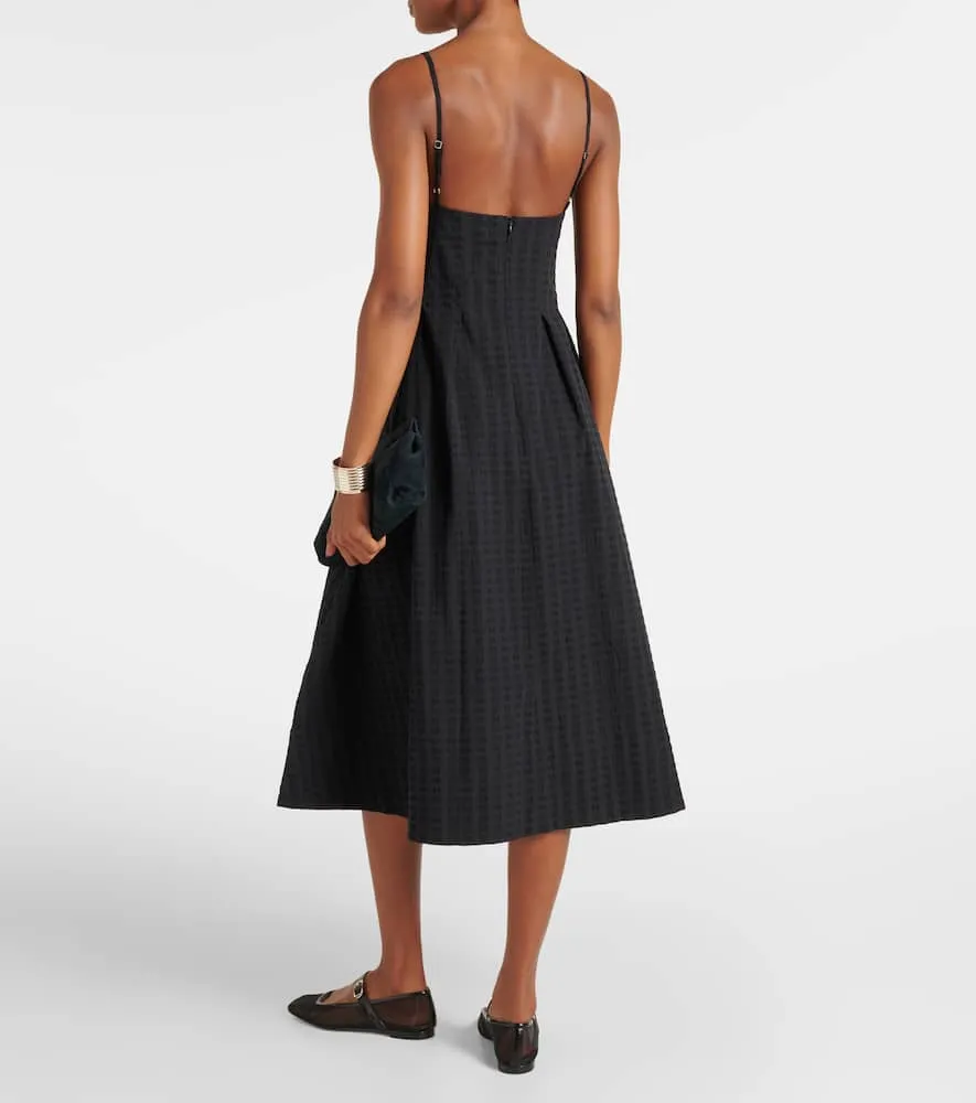 Asceno Kate cotton midi dress
