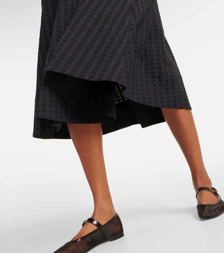 Asceno Kate cotton midi dress