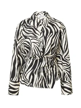 Blouse Edited Anja, beige/black