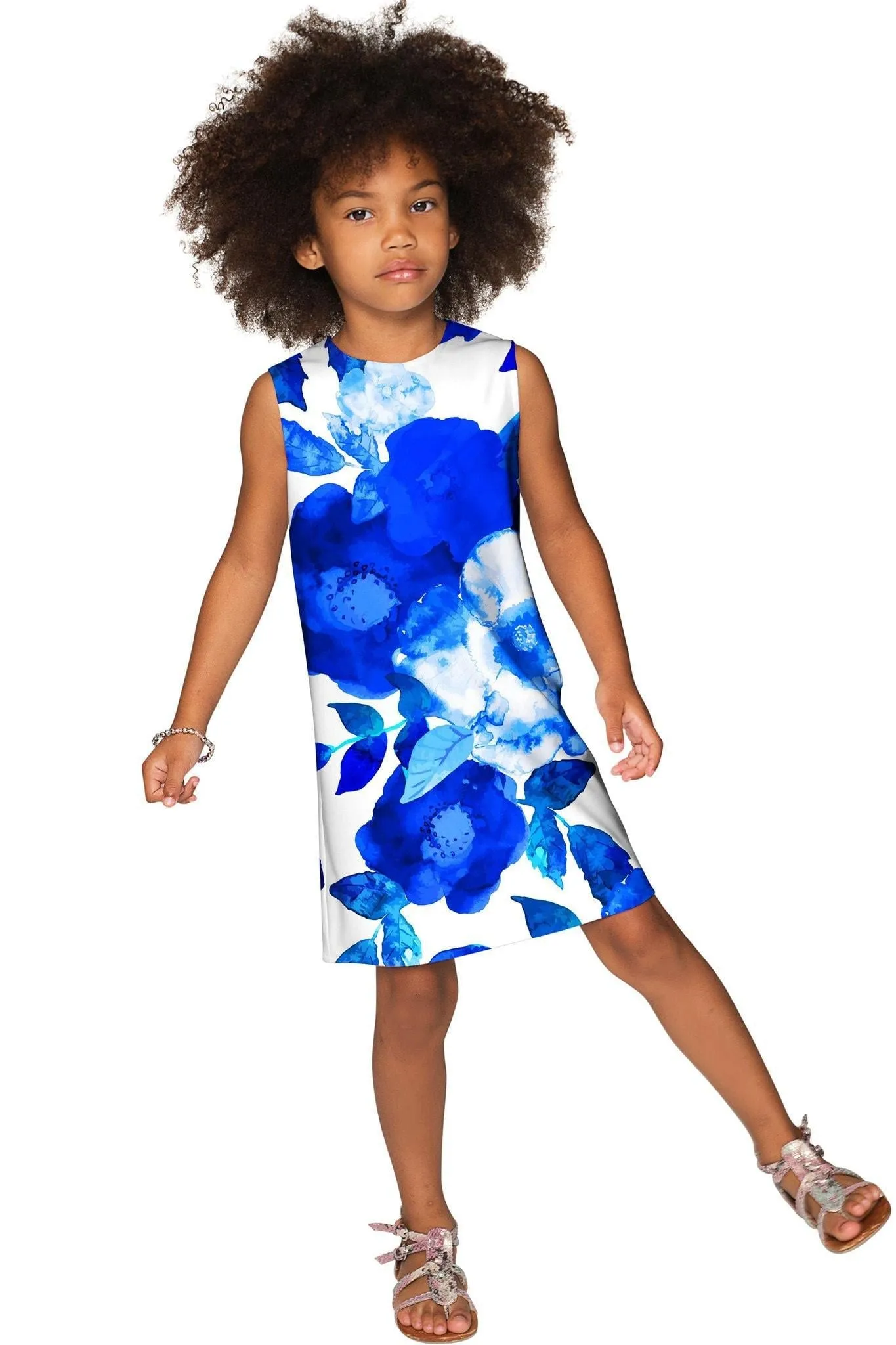 Blue Blood Adele Shift Floral Mother and Daughter Dresses