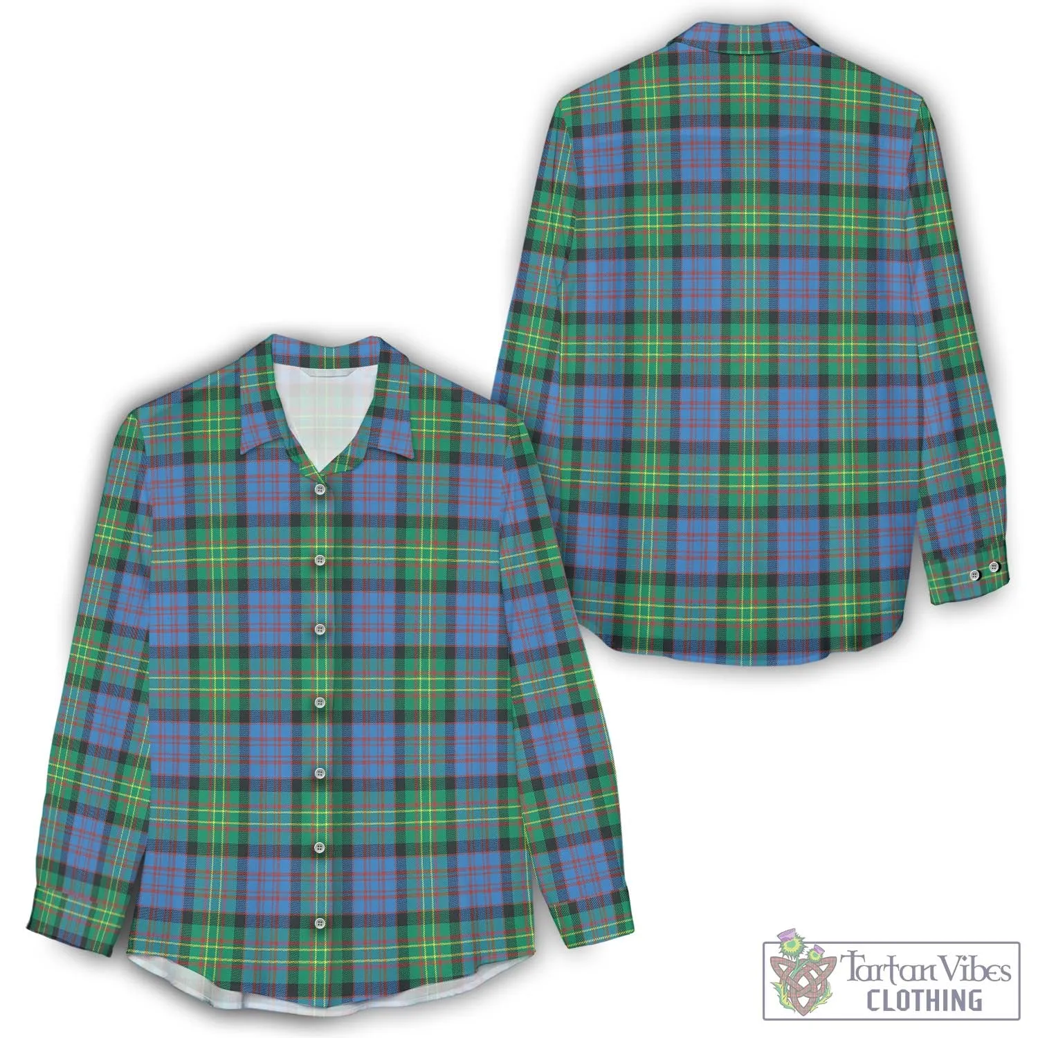 Bowie Ancient Tartan Women's Casual Shirt