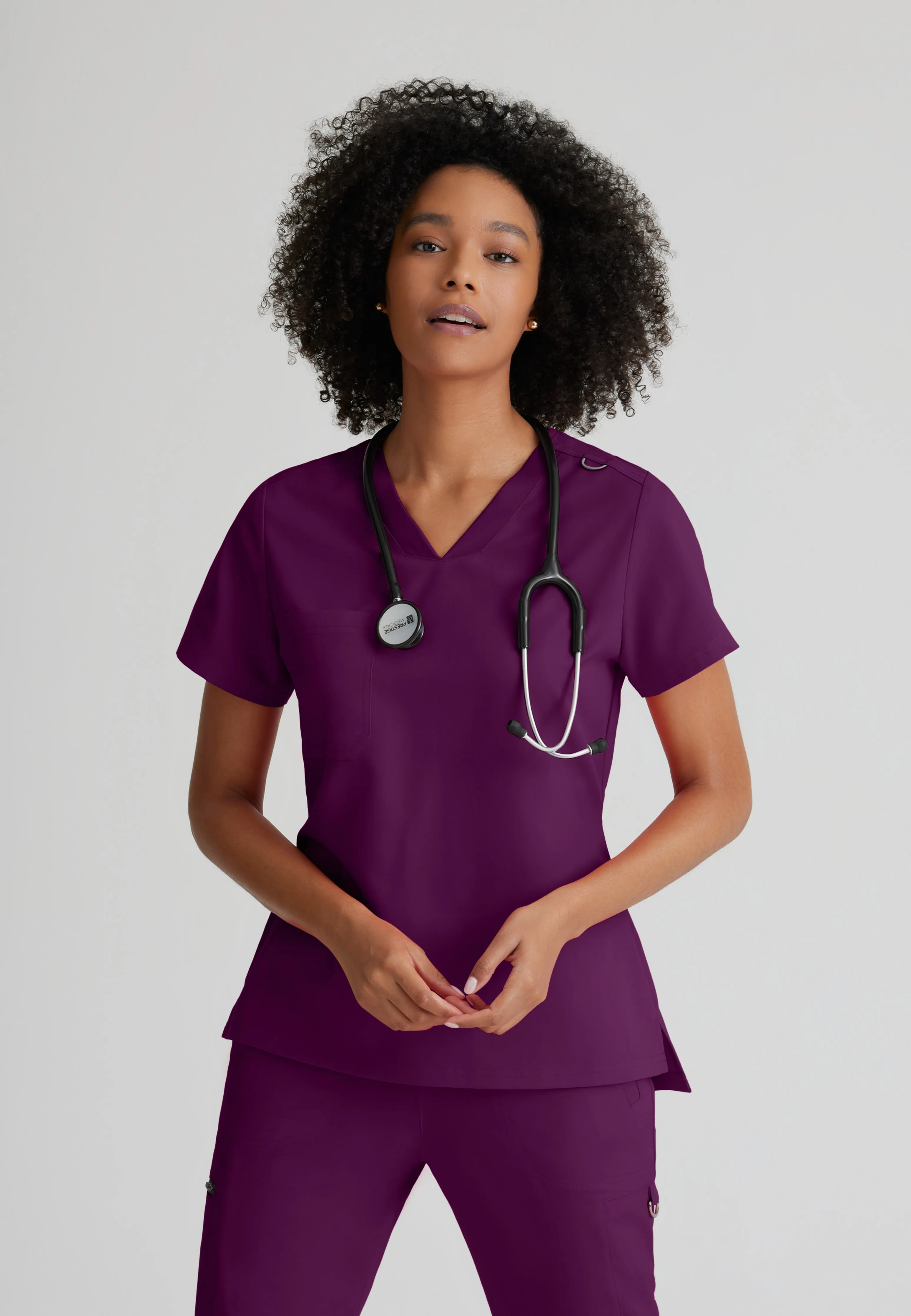Bree 1-Pocket Tuck-In Scrub Top