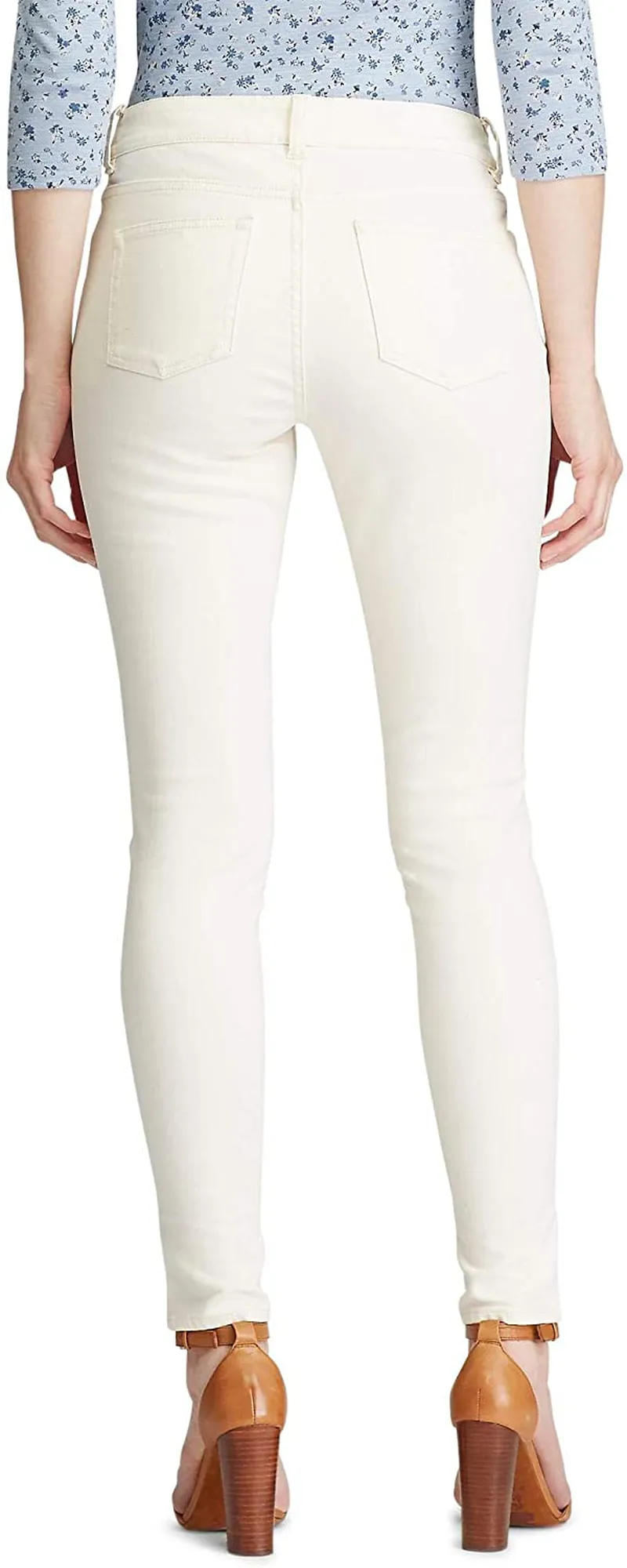 Chaps Women's Premium Stretch Comfort Skinny Fit Ankle Length Pants