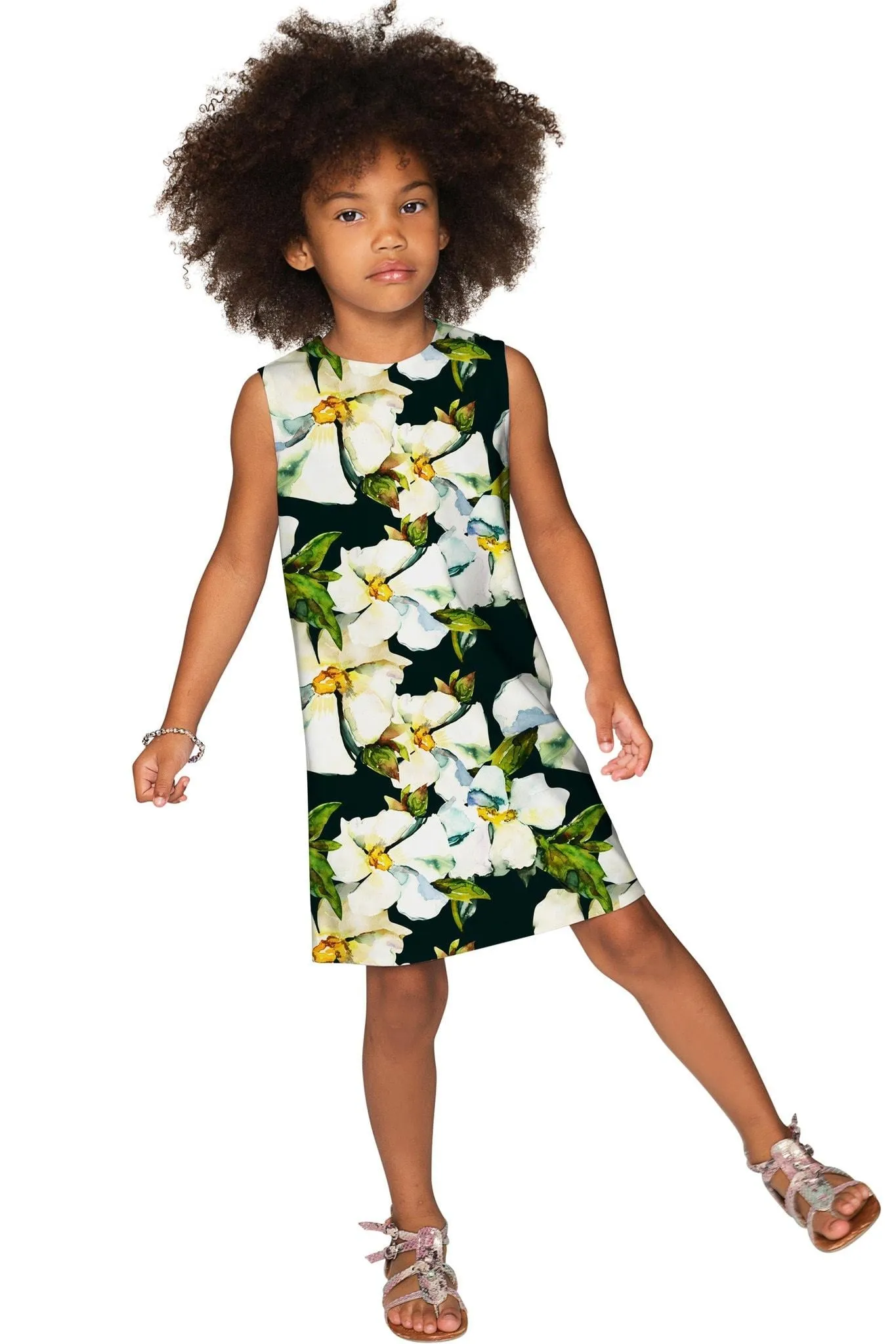 Date Night Adele Shift Floral Mother Daughter Dress