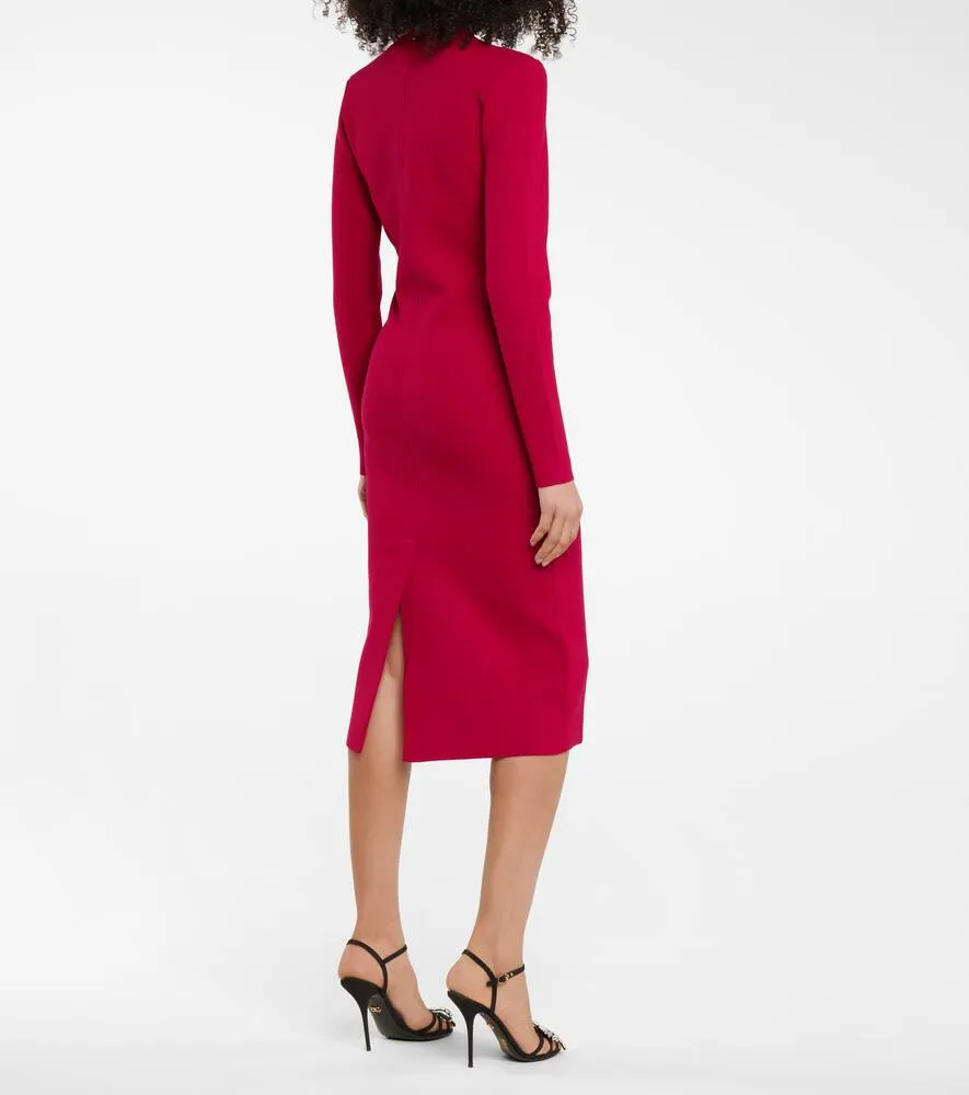 Dolce&Gabbana Stretch-wool midi dress