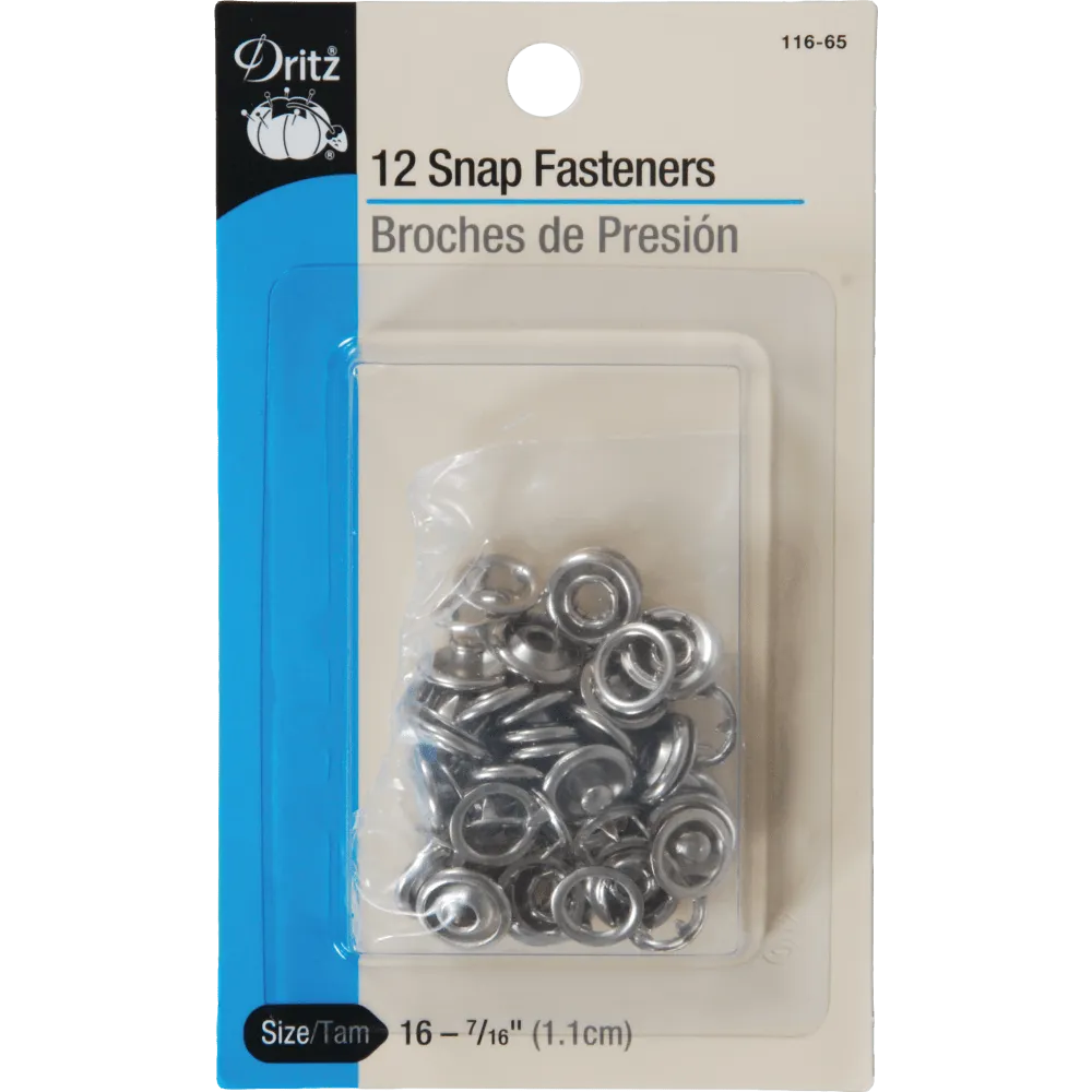 Dritz - Snap Fasteners - Various Finishes/Styles