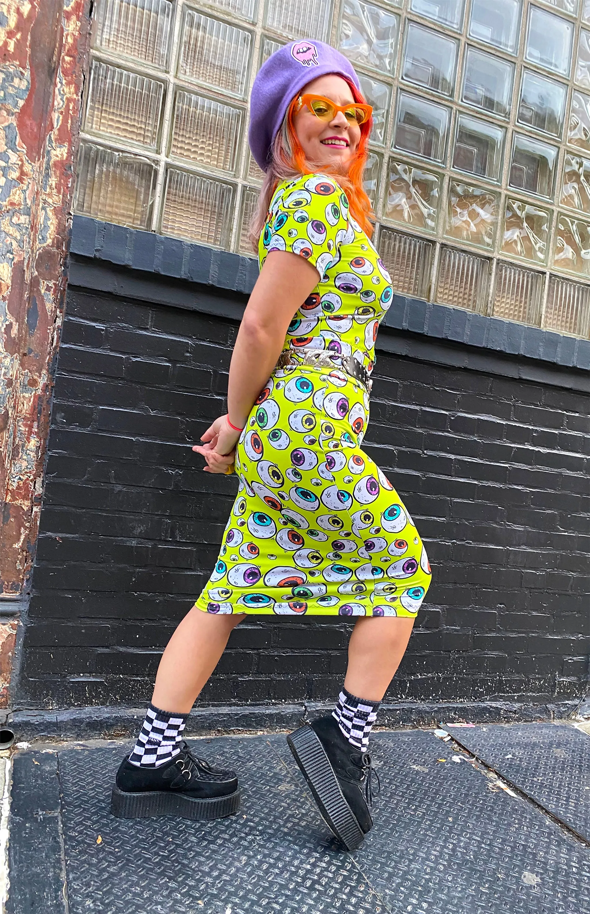 Eyeball Creep Mock Top