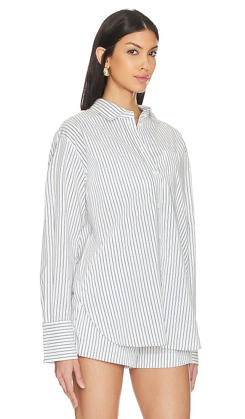 FRAME Oversized Shirt in Blue