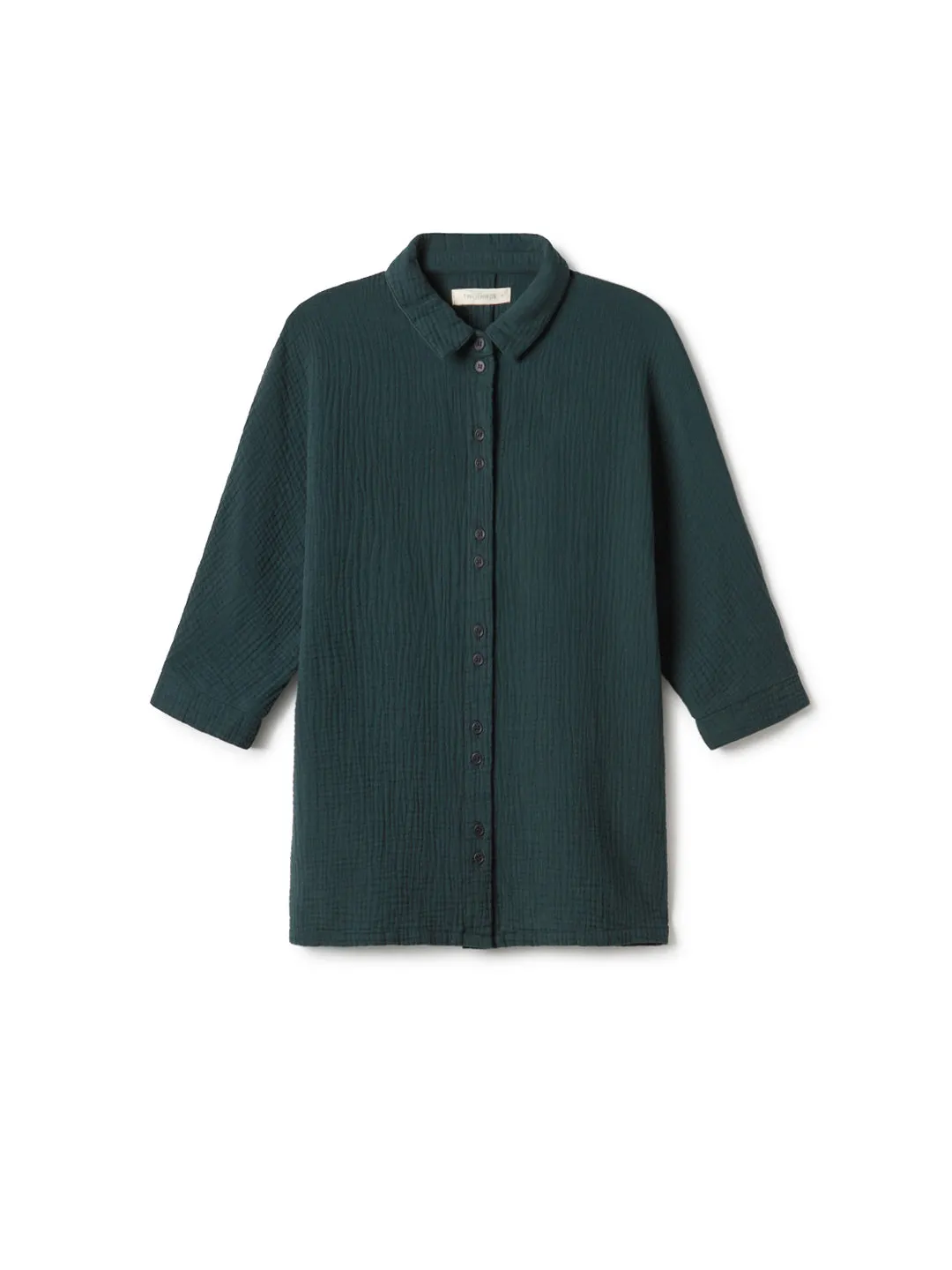 Guguan Blouse Deep Sea Turquoise