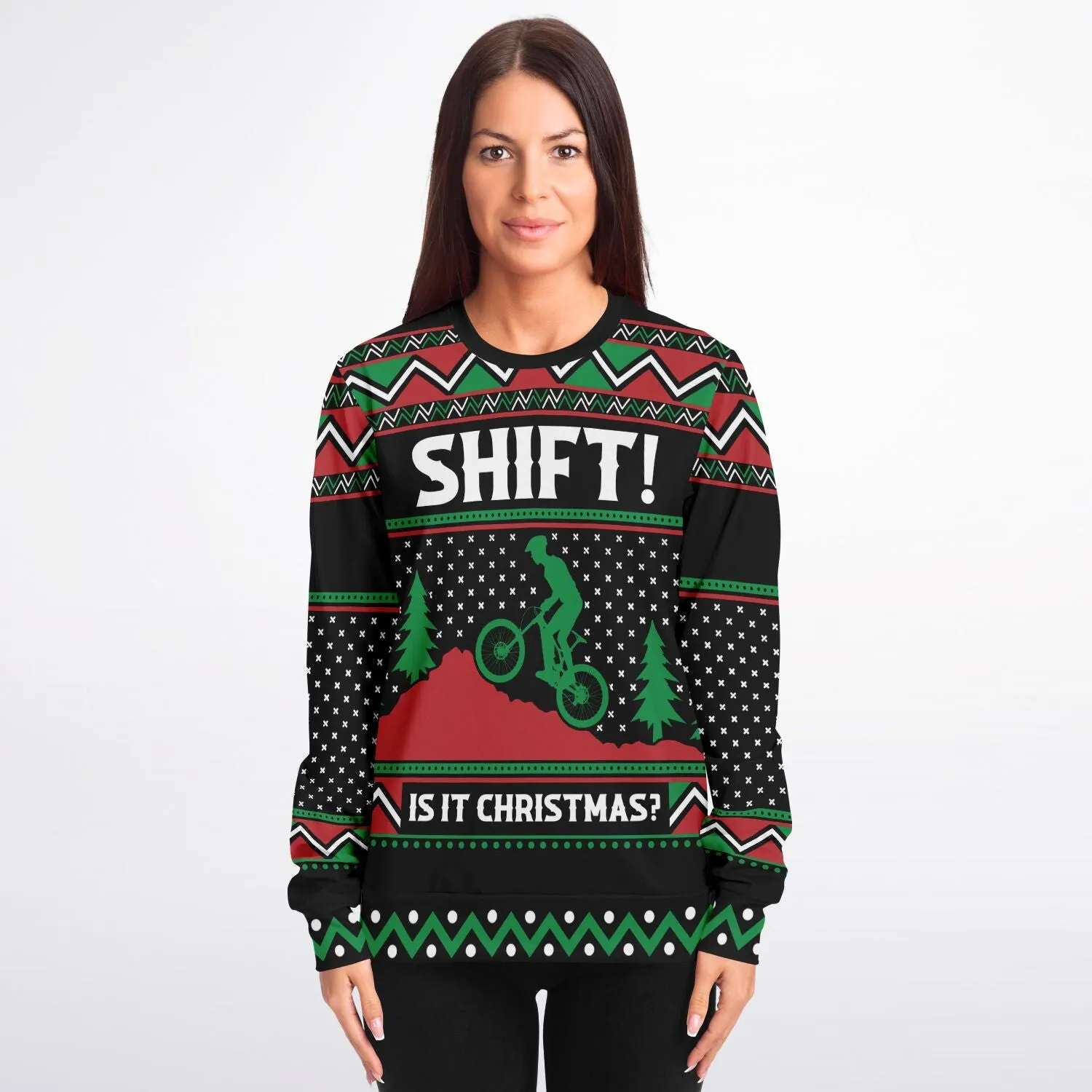 Gympolo Shift It's Christmas Sweatshirt