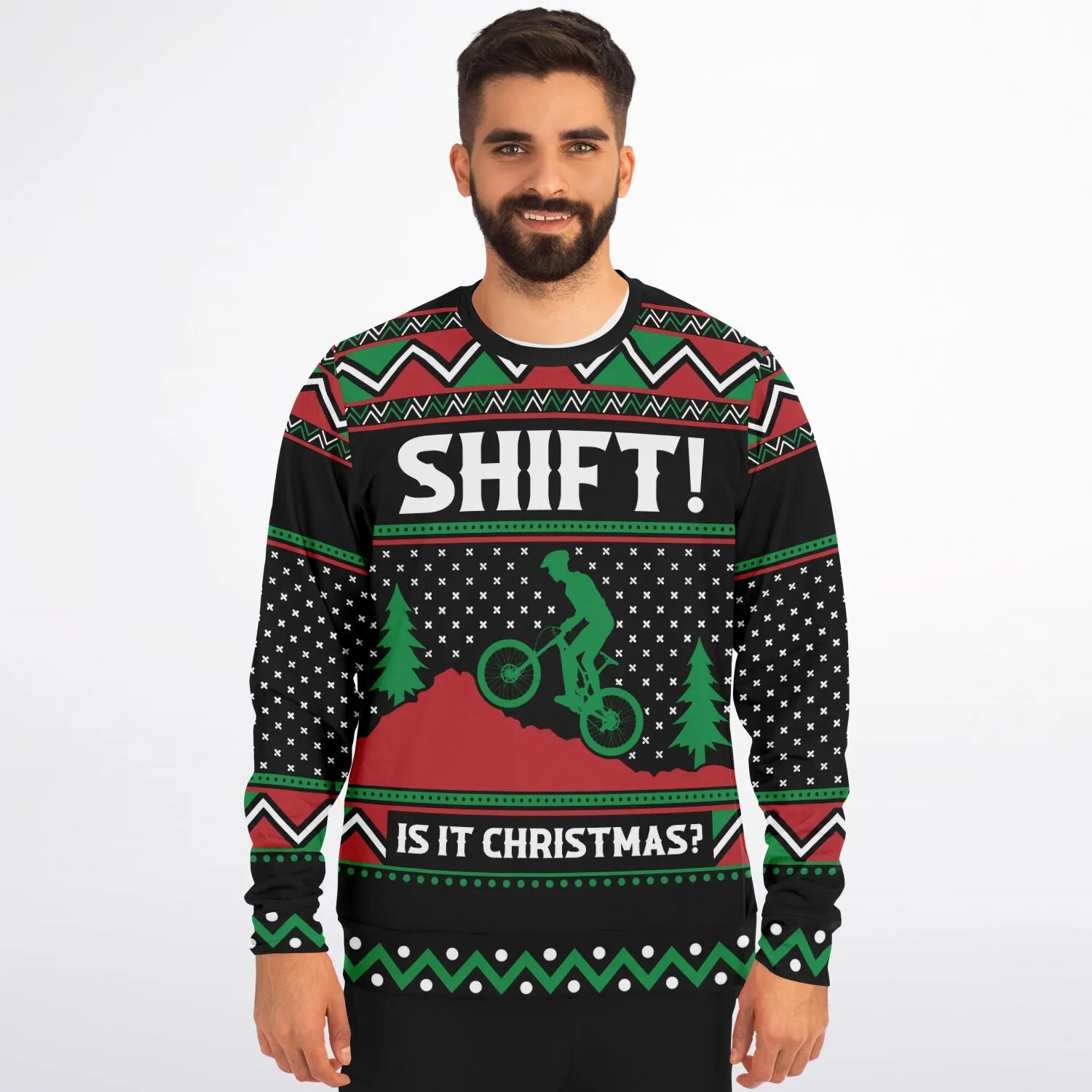 Gympolo Shift It's Christmas Sweatshirt