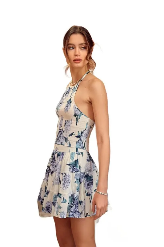 Halter Neck Smocked Top