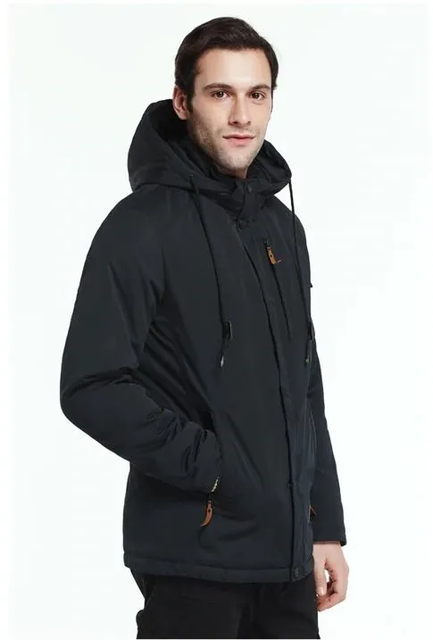 Men's Spring/Autumn Casual Thin Cotton Hooded Jacket