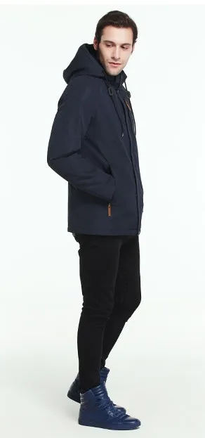Men's Spring/Autumn Casual Thin Cotton Hooded Jacket