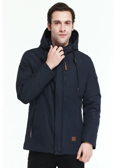 Men's Spring/Autumn Casual Thin Cotton Hooded Jacket