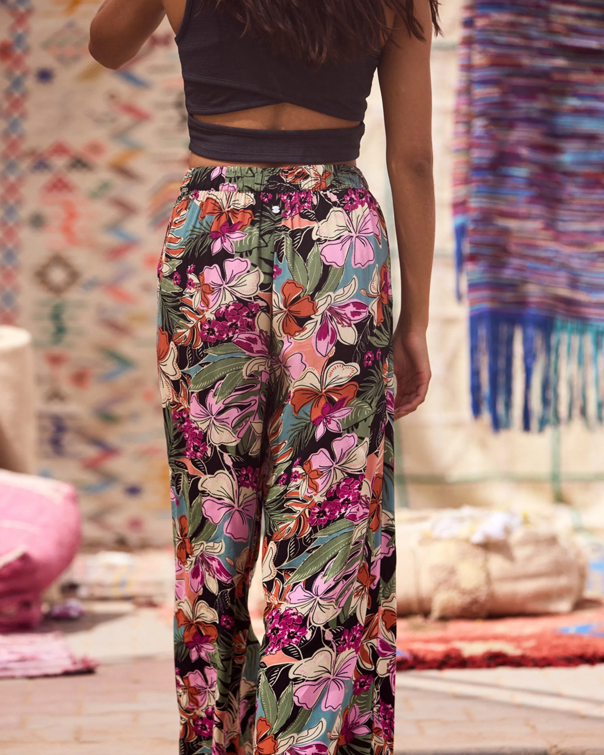 Midnight Avenue Wide Leg Pants