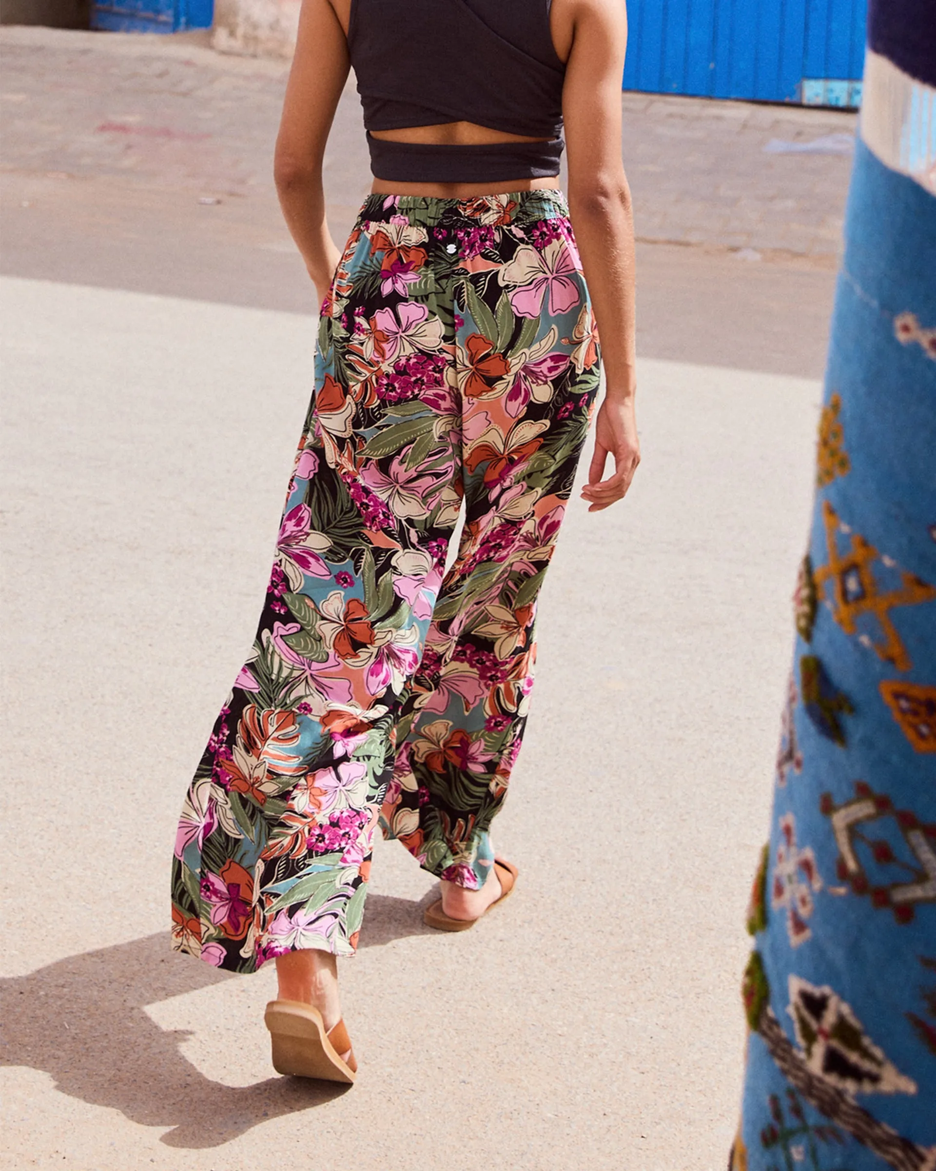 Midnight Avenue Wide Leg Pants