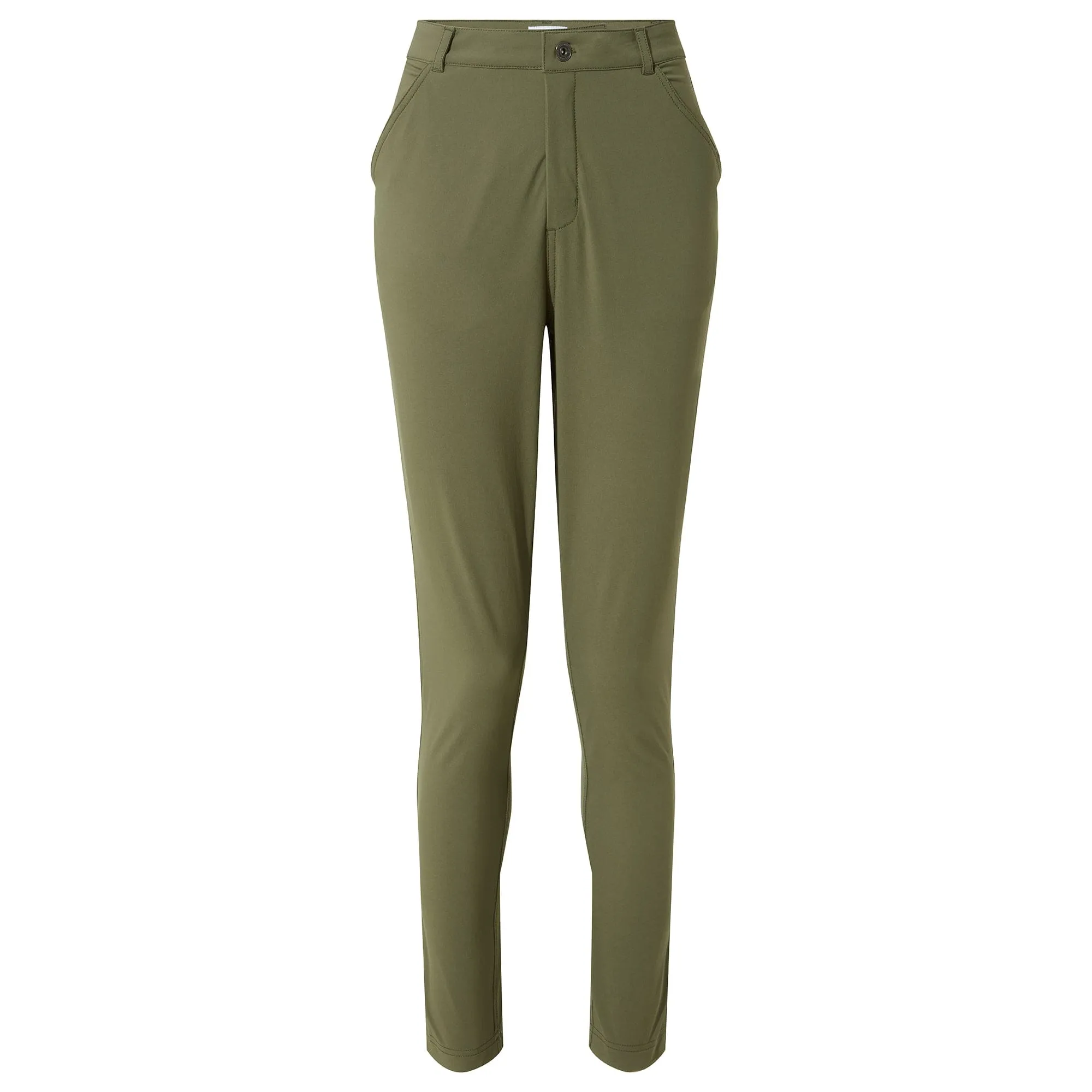 Milton Womens Water Resistant Slim Trouser Regular - Khaki