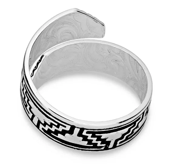 Montana Silversmiths Southwestern Escape Wrap Ring RG5592