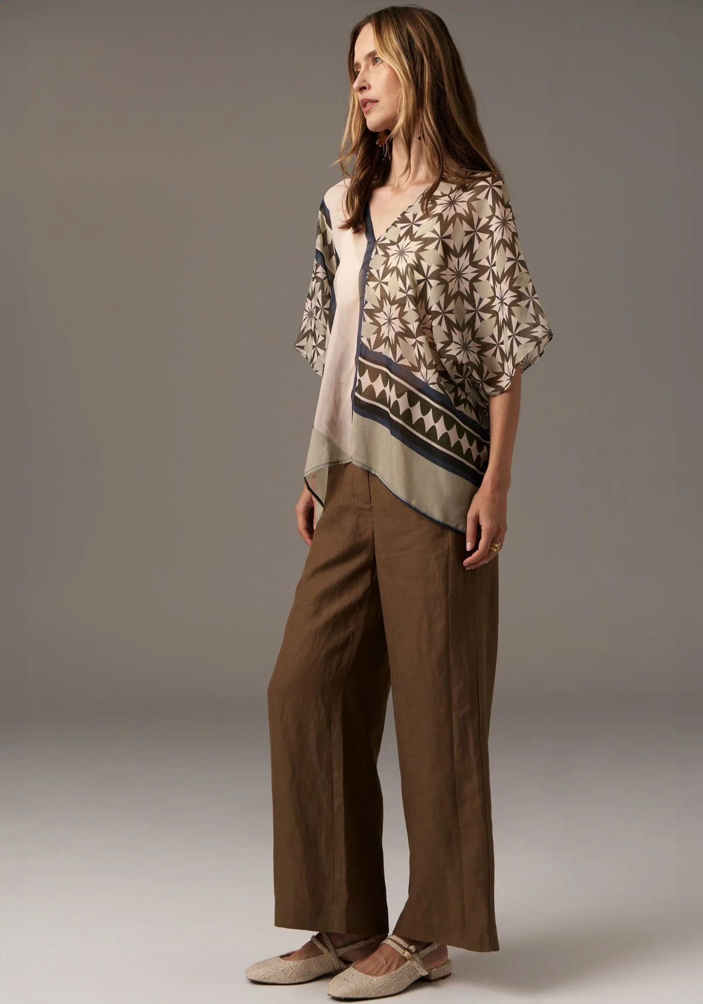 Pol Clothing Riley Pant Khaki