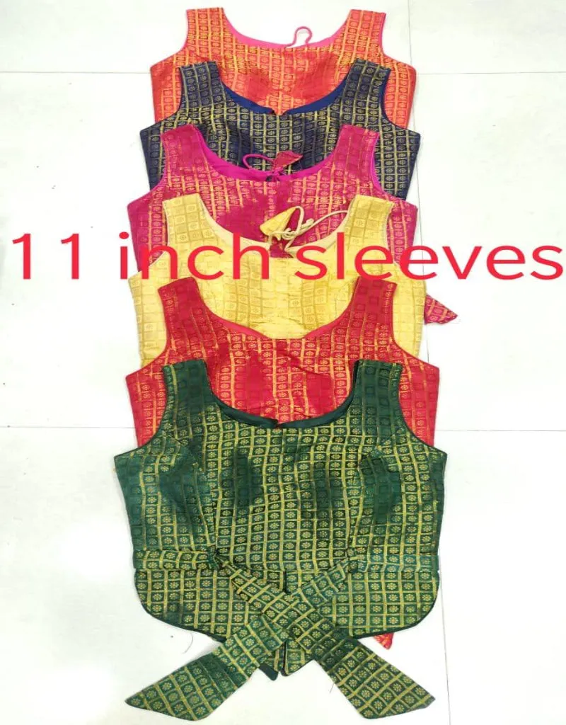 Silk Brocade Blouses