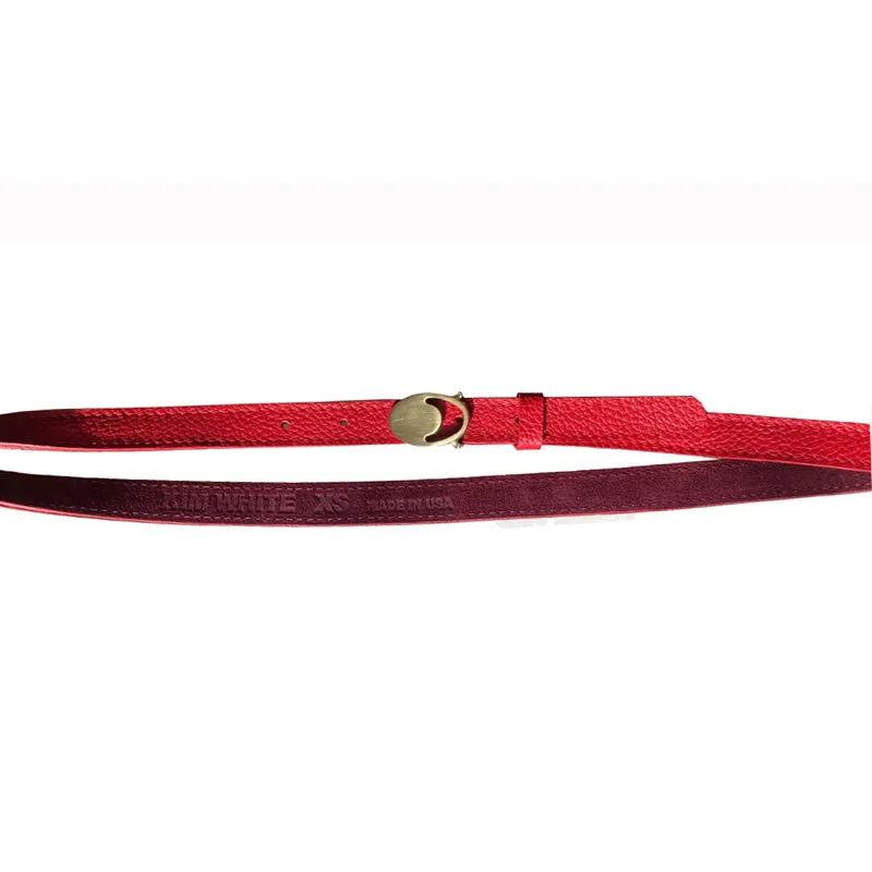 Tiny Mooncut Skinny - Matte Red