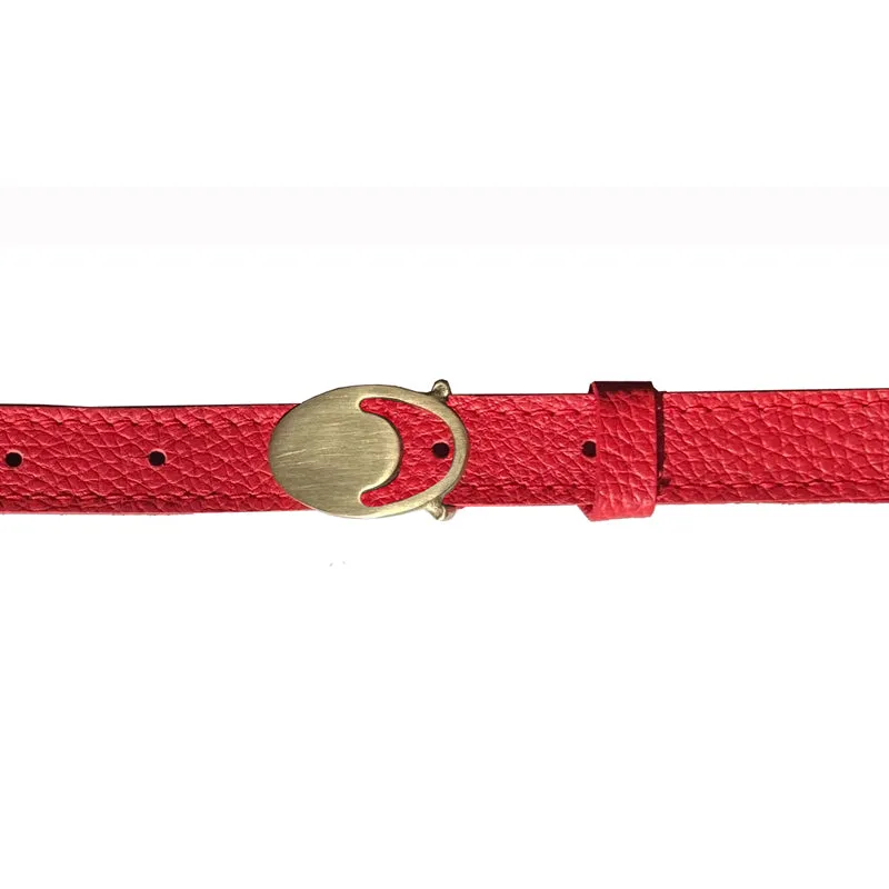 Tiny Mooncut Skinny - Matte Red