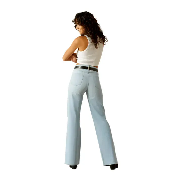 Women's Ariat High Rise Wide Leg Tomboy Jean 10060983