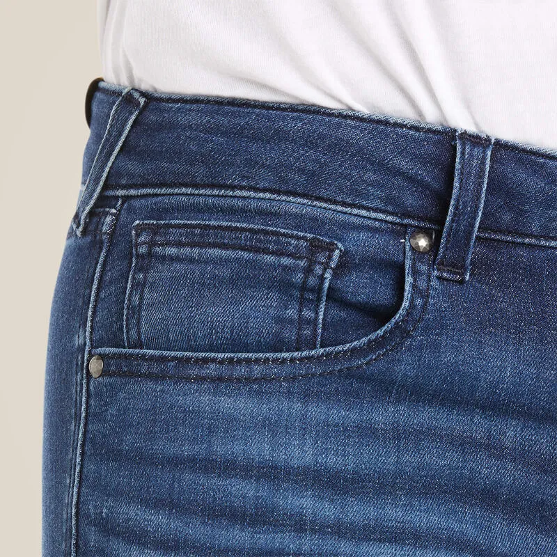 Women's Ariat Trouser Mid Rise Stretch Kelsea Wide Leg Jean 10027695
