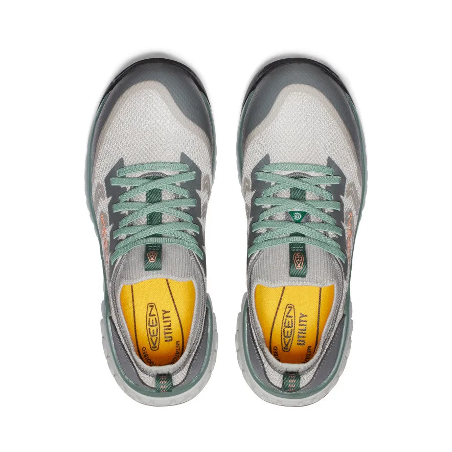 Women's CSA Arvada Shift Work Sneaker (Carbon Toe)  |  Steel Grey/Granite Green