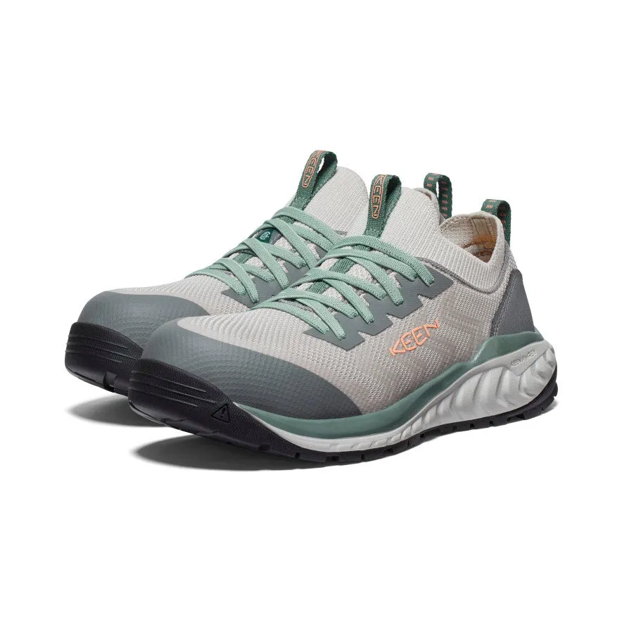 Women's CSA Arvada Shift Work Sneaker (Carbon Toe)  |  Steel Grey/Granite Green