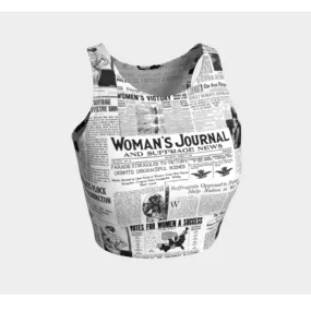 Women's Suffrage Athletic Top For Fitted Skirt